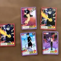 幽遊白書 トレーディングカード 5枚セット