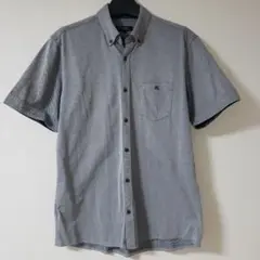 BURBERRY BLACK LABEL 半袖シャツ グレー サイズ3