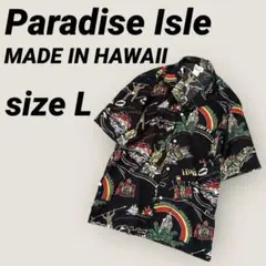 希少⭐︎Paradise Isle ハワイ製アロハシャツ⭐︎