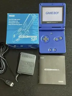 ゲームボーイアドバンスSP 青 本体