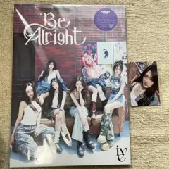 IVE Be Alright　初回生産限定盤I　イソ　トレカ　開封済み