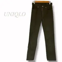 【UNIQLO】スキニーパンツ ロング ストレッチ ウエストゴム　ポケットあり