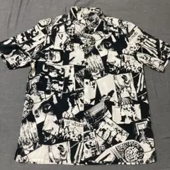 HEX ANTISTYLE 総柄半袖シャツ Lサイズ