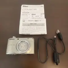 4777 Nikon COOLPIX A10 シルバー ジャンク デジカメ
