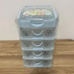 すみっコぐらし　未開封　5段プラスチックケース　ねこのきょうだい