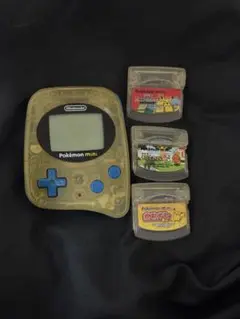ポケモンミニ　本体＋ソフト3本付き