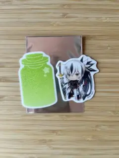 FGO きゃらとりあ ステッカー 上杉謙信 長尾景虎