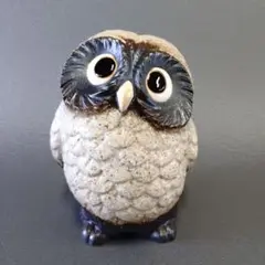 信楽焼　ふくろう　フクロウ