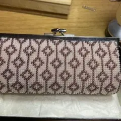 新品ハンドメイドビーズがまぐち財布