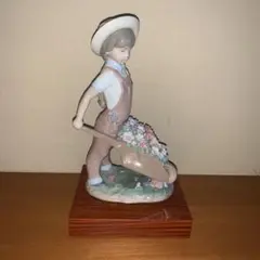 5183⑥リヤドロ　LLADRO 「花車01283」　陶器　人形　置物 5183⑥リヤドロ LLADRO 「花車01283」 陶器 人形 置物 - メルカリ