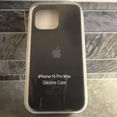 新品箱なし iPhone 16 Pro Max シリコンケース黒 MagSafe