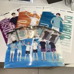 ファミマハイキュークリアファイル クリアカード