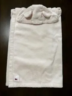 ファミリア　ポンチョ型バスタオル　ピンク