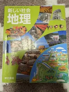 中学 教科書 新しい社会 地理