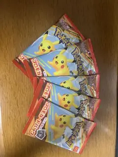 ポケモンカードパック ピカチュウデザイン 5パック