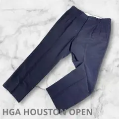 『HGA HOUSTON OPEN』スラックス　ブラック　黒