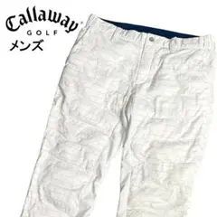 CALLAWAY キャロウェイ L 中綿キルティングパンツ ホワイト