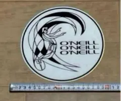 レア! オニール オリジナルステッカー 白 18cm O'NEILL サーフィン