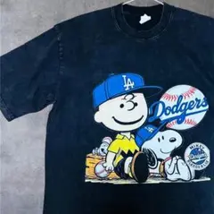 新品✨ ドジャース Tシャツ カットソーメンズ 半袖 大谷翔平 スヌーピー