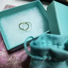 テイファニー♡インターロッキン二連RING