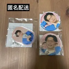 漫才大家族　ケビンス仁木恭平 缶バッジ2種アクリルキーホルダー