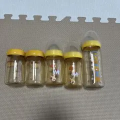pigeon 母乳実感プラスチック160ml×4本240ml1本