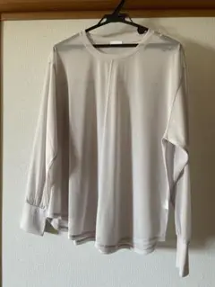 green label relaxing 長袖Tシャツ ライトグレー