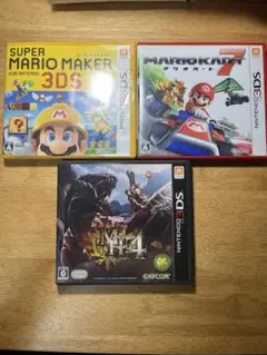 3DS ソフト３個セット