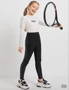 SHEIN レザーレギンス 10Y