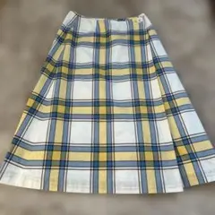 Yorkland チェック柄スカート