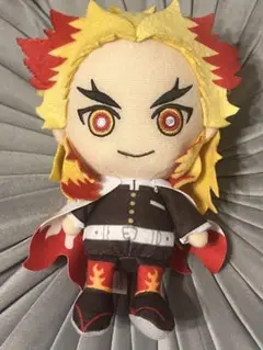 鬼滅の刃 煉獄杏寿郎 ぬいぐるみ　ちびぬいぐるみ