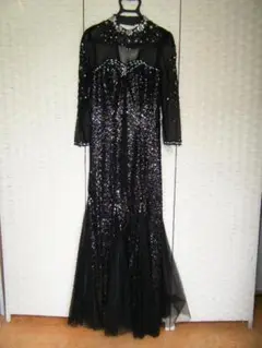と１◆新品 社交ダンス 衣装 ドレス タグ付 スパンコール