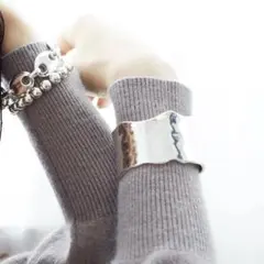 新品【Nothing And Others】Outsidewave Bangle