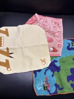 ポケモンセンターのハンドタオル3枚まとめて/
