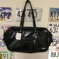 新品未使用 FILA フィラ スクールバッグ 合成皮革