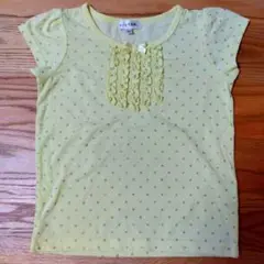 anyFAM 半袖シャツ 120 イエロー