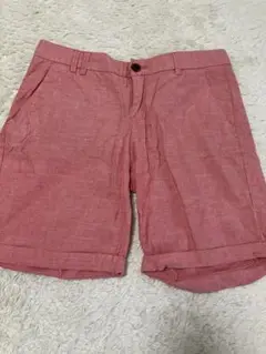 ハーフパンツ ピンク