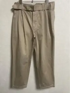 COMOLIベルテッドチノパン プリーツ付きサイズ2 楽天市場】comoli チノパンの通販
