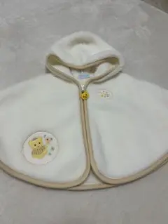 ミキハウス　ベビーポンチョ　冬用