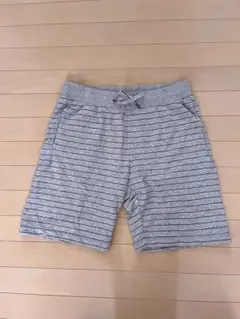 グレー ストライプ ショートパンツ Mサイズ