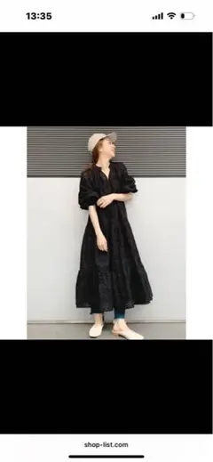 ungrid ワークカットワンピース