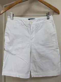 美品！！ラルフローレン☆キッズズボン、爽やかな白のハーフパンツ、サイズ１５０