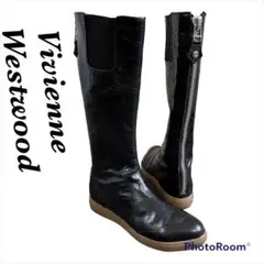 Vivienne Westwood オーブ ロングブーツ サイドゴア ガムソール