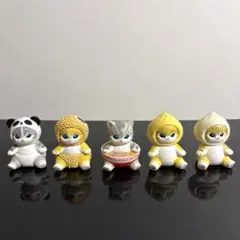 mofusand モフサンド　インテリアミニフィギュア5 全5種セット