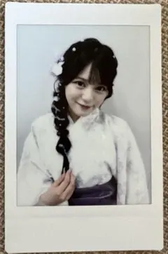 pixelribbon 真白美央 チェキ 浴衣