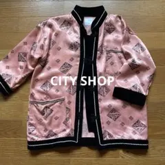 CITY SHOP ヴィンテージサテンジャケット 1点物 フリーサイズ