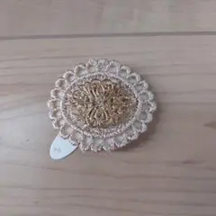 金色レースヘアピン