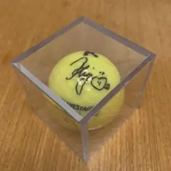 宮里聖志さんのサインボール（ケース入り）