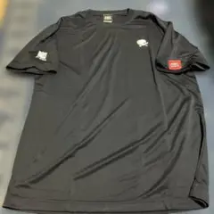 新品未使用　スカルロゴ　ゲームシャツ　Tシャツ L ネイビー