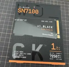 未開封未使用品　WD_BLACK SN7100 1TB NVMe SSD